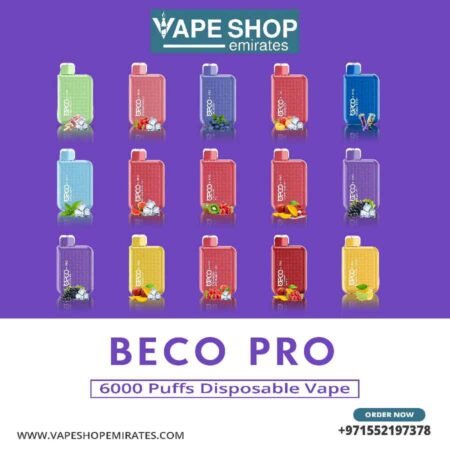 Beco Pro 6000 Puffs Disposable Vape in UAE