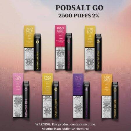 Pod Salt Go 2500 Puffs Disposable Vape in Dubai UAE