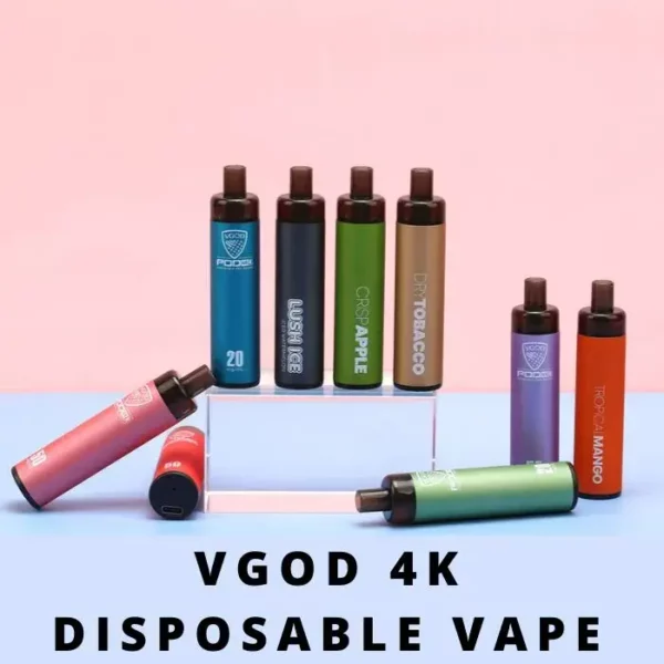 Vgod Pod 4k 4000 Puffs Disposable Vape in Dubai UAE