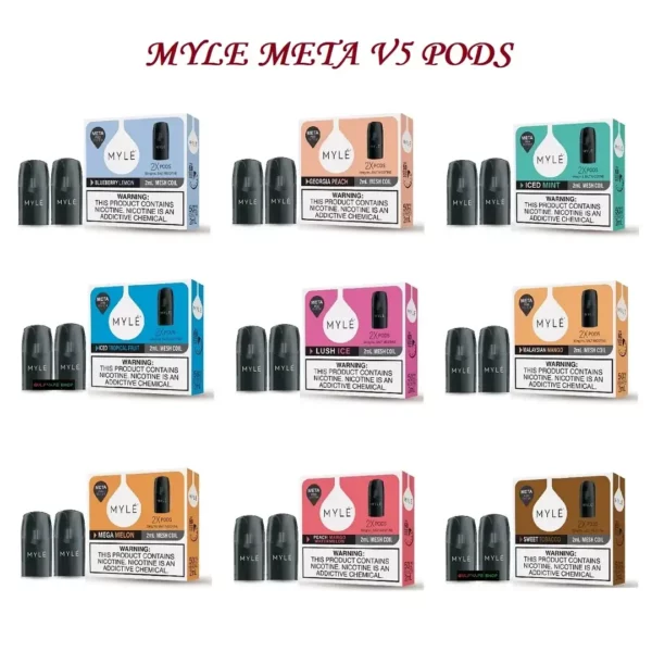 Myle V5 Meta Pods 1600 Puffs Dubai UAE