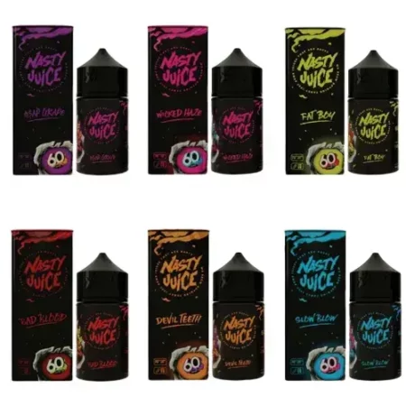 Nasty 60ml E-liquid 3mg All Flavors Dubai UAE