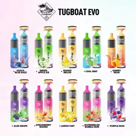 Tugboat Evo 4500 Puffs Disposable Vape in Dubai UAE