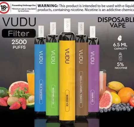 Vudu Filter 2500 Puffs Disposable Vape in Dubai UAE