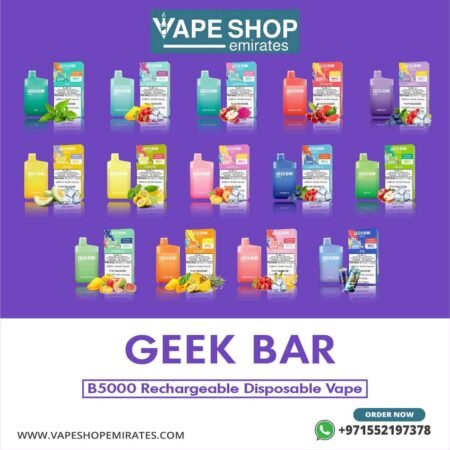 Geek Bar B5000 Rechargeable Disposable Vape in UAE