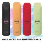Myle Micro Bar 1500 Puffs Disposable Vape in Dubai