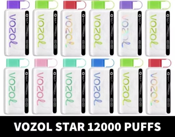 VOZOL STAR 12000 Puffs 20mg & 50mg Disposable Vape in Dubai