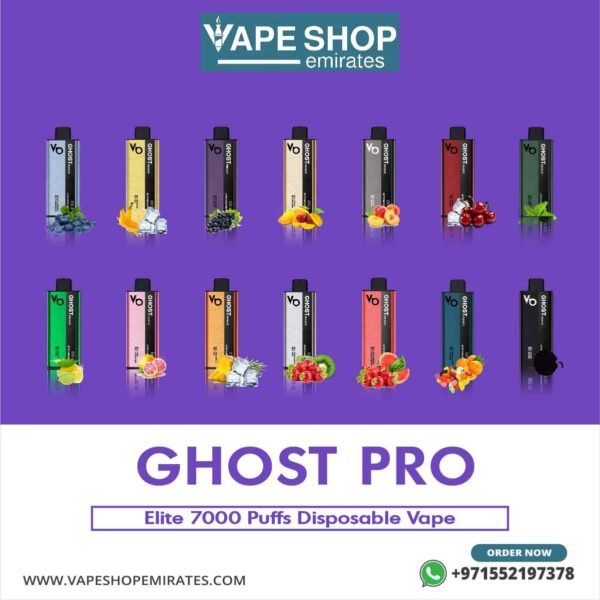 Ghost Pro Elite 7000 Puffs Disposable in UAE