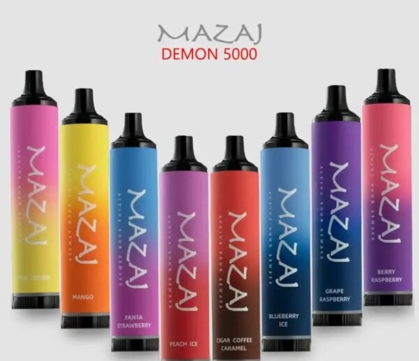 MAZAJ Demon 5000 Puffs Disposable Vape In Dubai