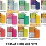 Pod Salt Nexus 6000 Puffs Disposable Vape