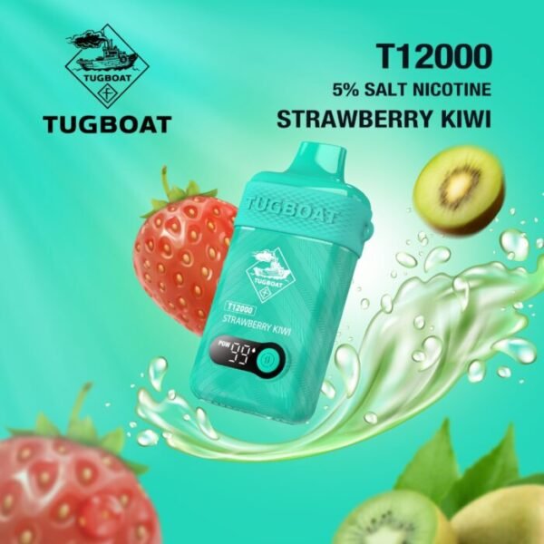 Tugboat T12000 Disposable Vape 5% Nicotine in Dubai UAE