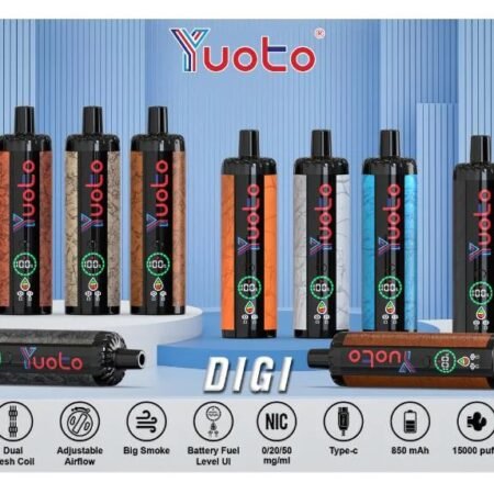 Yuoto DIGI 15000 Puffs Disposable Vape in UAE