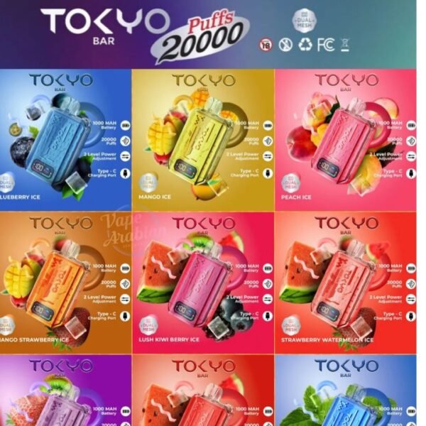 TOKYO Bar 20000 Puffs Disposable Vape