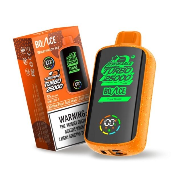 Bounce Turbo 25000 Puffs Disposable Vape in Dubai - Image 8